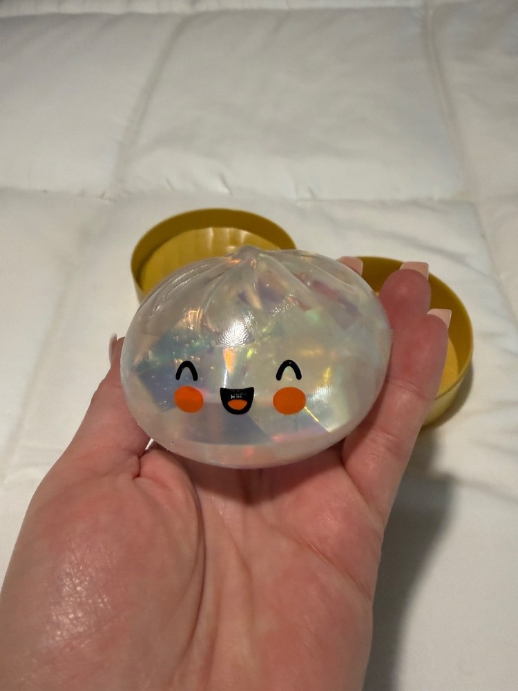 Silver (Opalescence) Dumpling Squishy