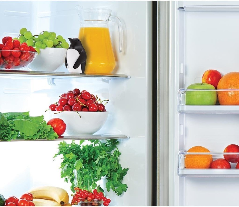 Monkey Business Chill Bill Refrigerator Deodorizer, Baking Soda Container, Bakin