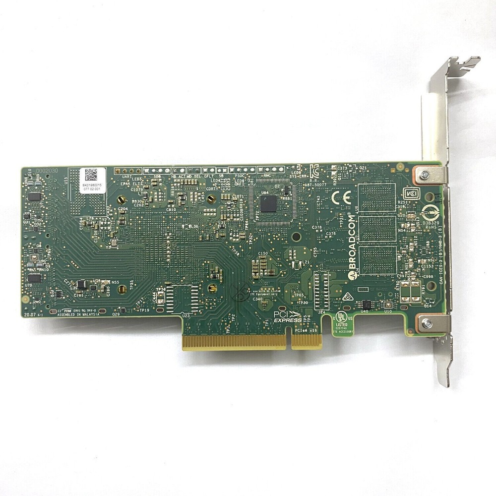 Compatible Broadcom 9500-16i Tri-Mode storage controllerSATA 6Gb/sSAS12Gb/s PCIe