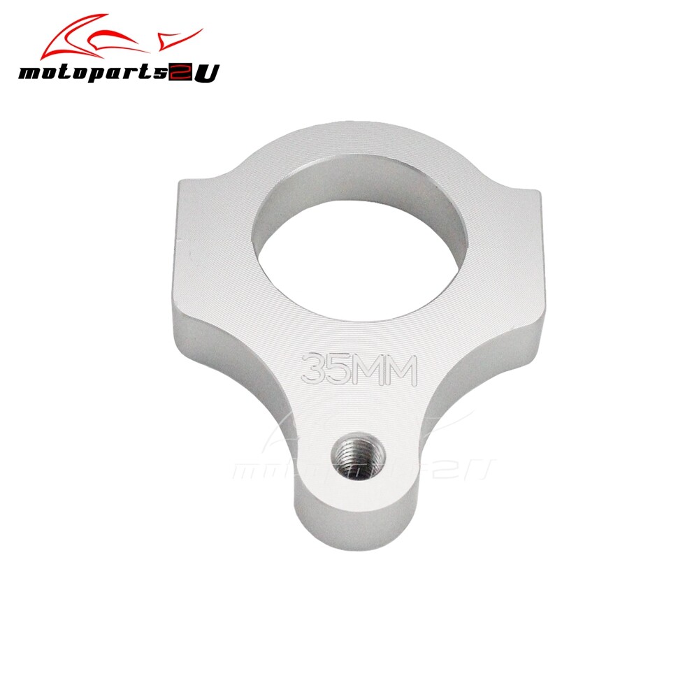 CNC Aluminum Motorcycle Steering Damper Fork Shock Frame Mounting Clamp Bracket