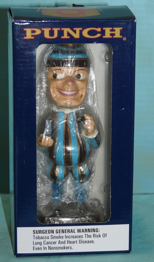 Punch Cigars Bobble-head w/Box Mint Condition Rare!