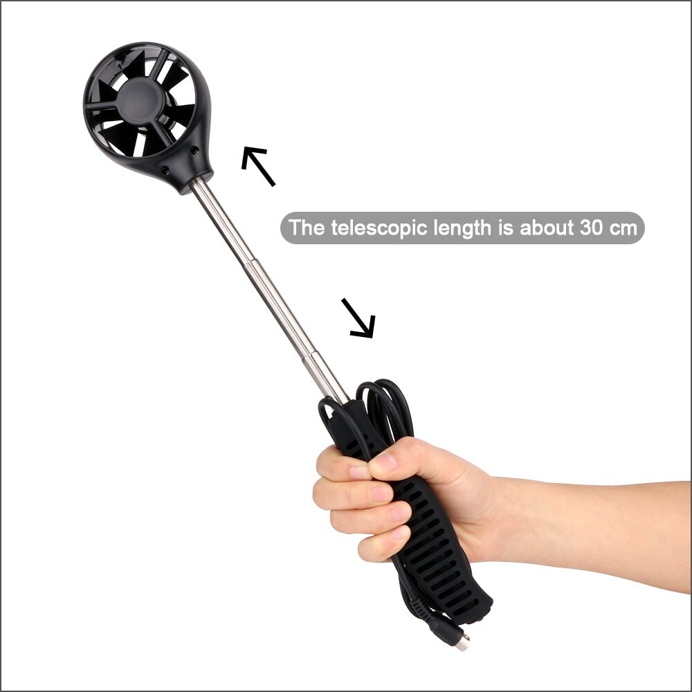 Anemometer Sensor Wind Meter Digital Anemometer LCD Digital Wind Speed Meter