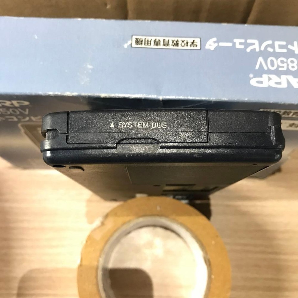 SHARP PC-G850V Pocket computer PC Function Calculator Tested