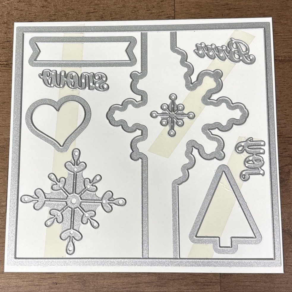 Stampin’ Up! Snowflake Card Thinlits Dies #135855