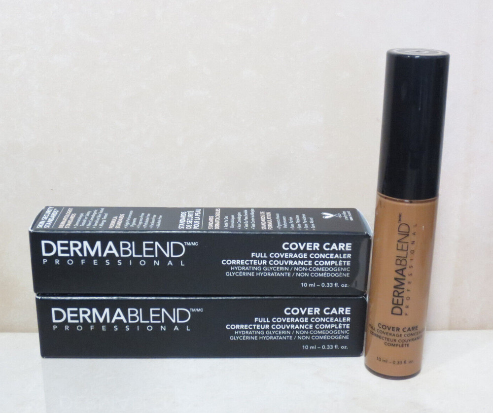 (2) DERMABLEND COVER CARE FULL COVERAGE CONCEALER SHADE 50W 0.33 OZ BOXED