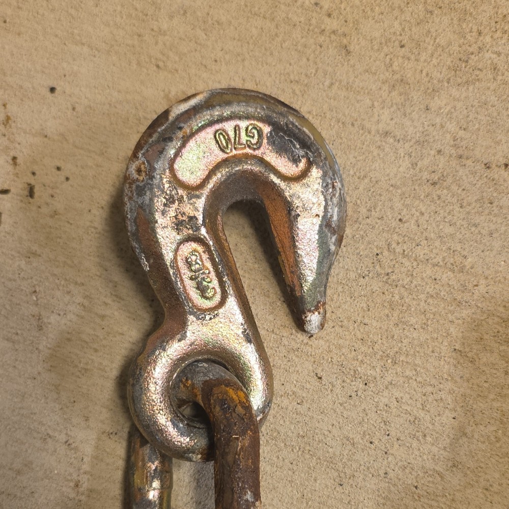 4"X30' Winch Strap with Chain Hook 4 Pack