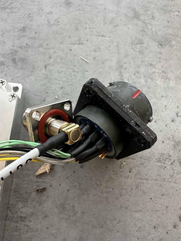 Military 7-channel high frequency (microwave/RF) distribution module.