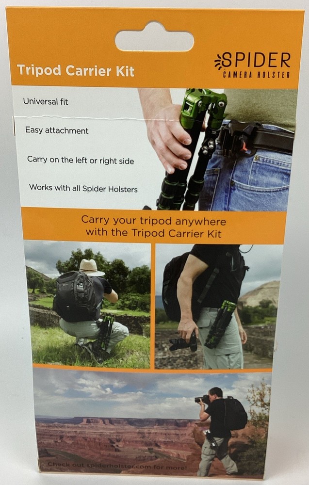 Spiderpro 861 Tripod carrier kit Black