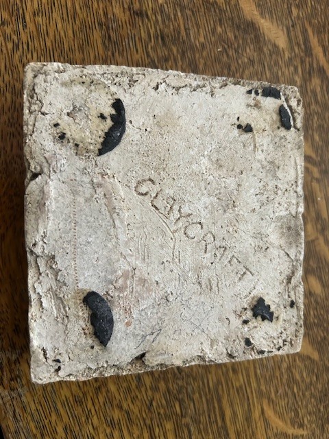 1920's Claycraft Tile, Abstract Design