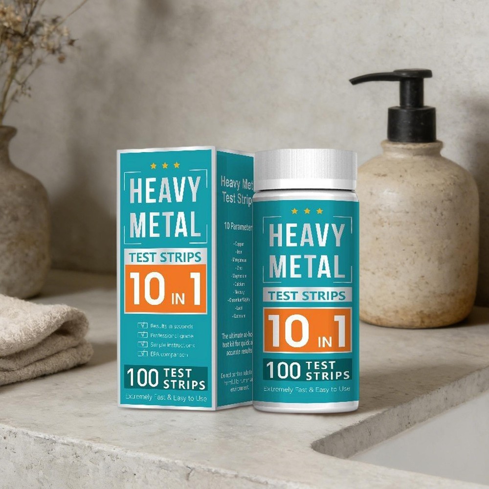 10-in-1 Drinking Water Test With 100 Strips Multi-parameter Pool Test Strips