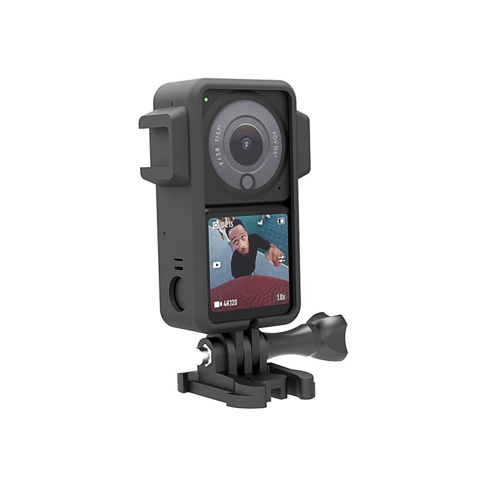 Anti-Shock Camera Protective Frame Shell With Base For Dji Osmo Action 2 A