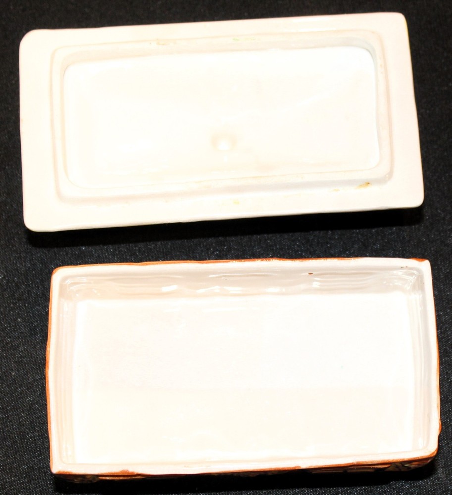 Price Kensington Ye Olde Cottage Rectangular Butter Dish