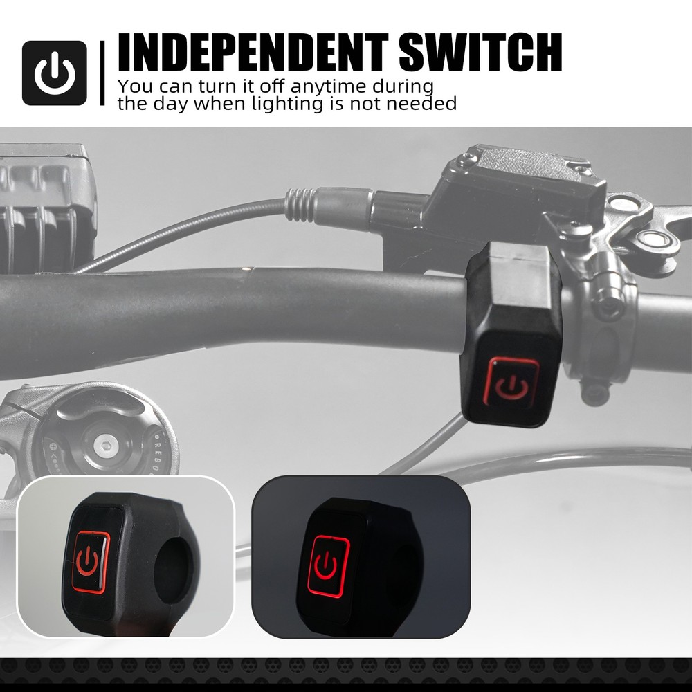 NICECNC Plug and Play Headlight Light Switch Kit For Surron light bee X S L1E
