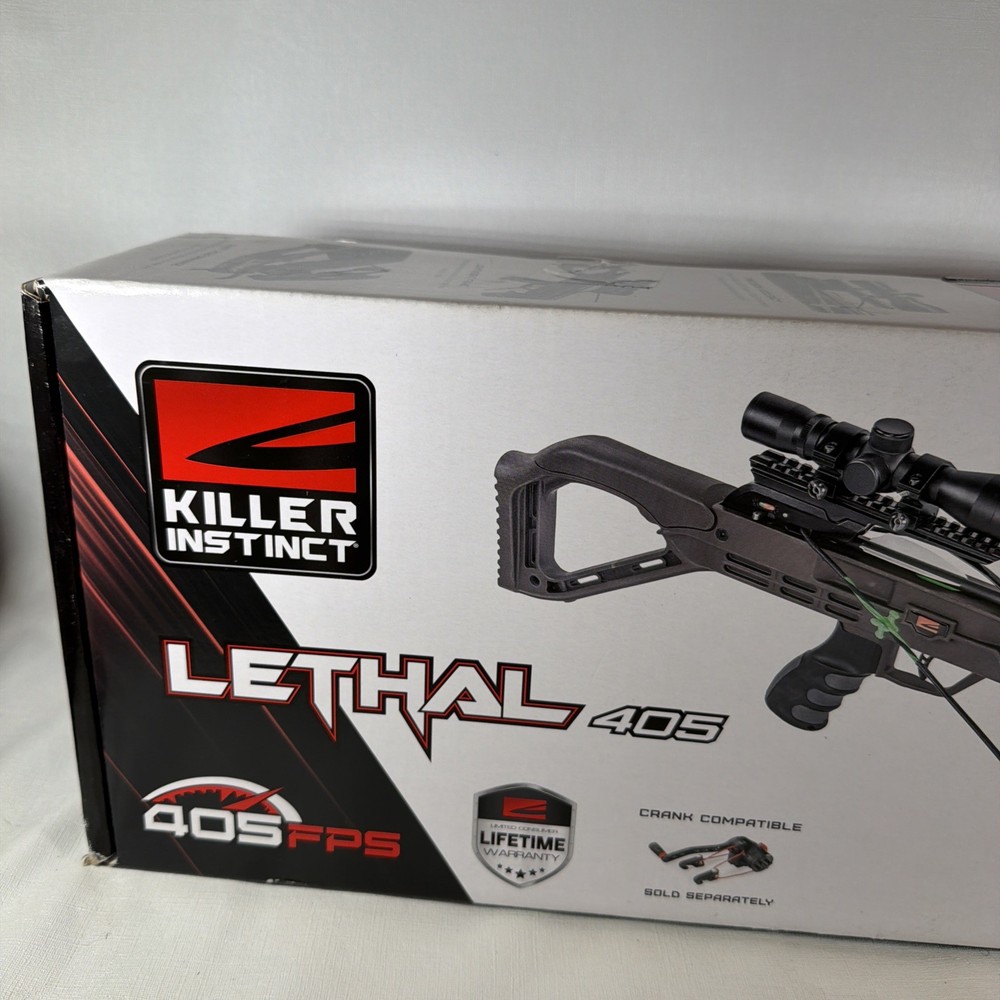 KILLER INSTINCT Lethal 405 Crossbow Kit (1000)
