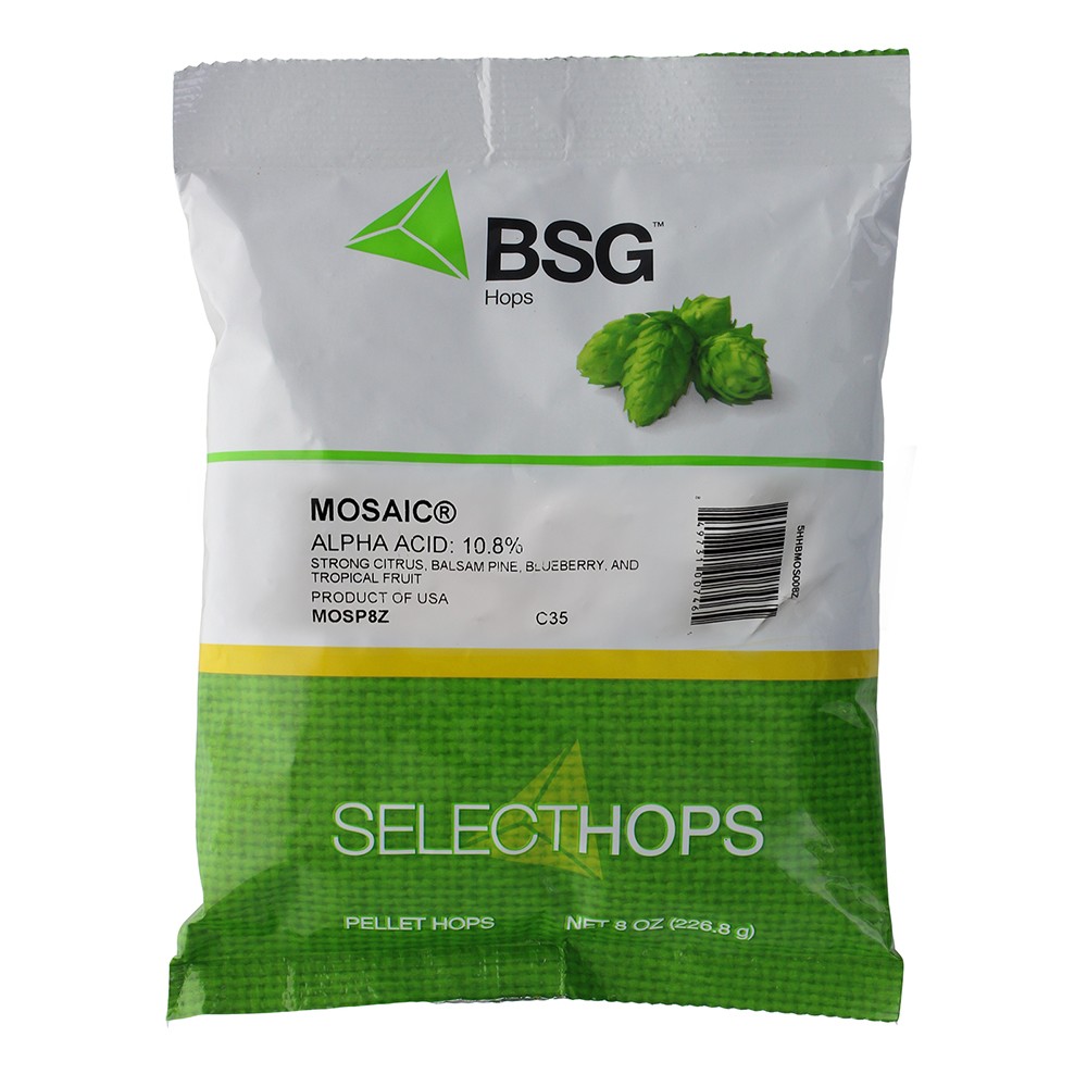 Mosaic (US) Hop Pellets 8 oz