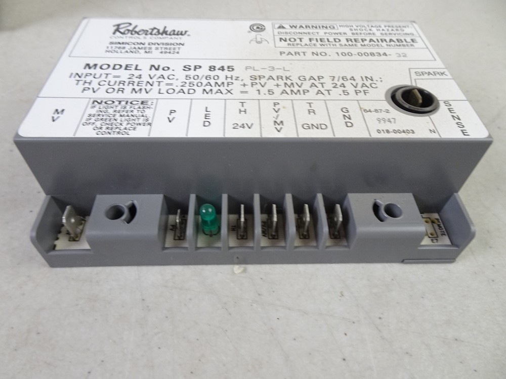 239-41383-00 / 265-39949-00 Bradford White Power Vent Ignition Module *New*