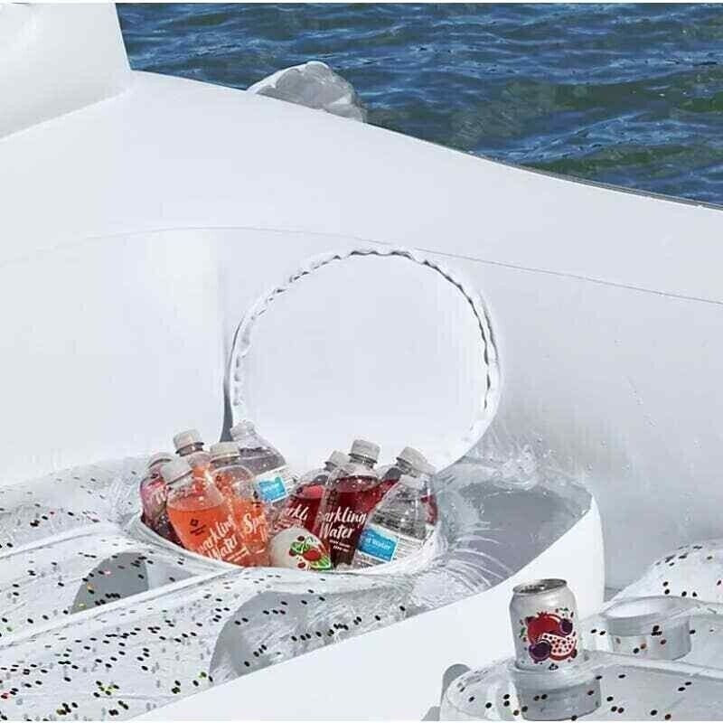 Retro Limo Island Float, White
