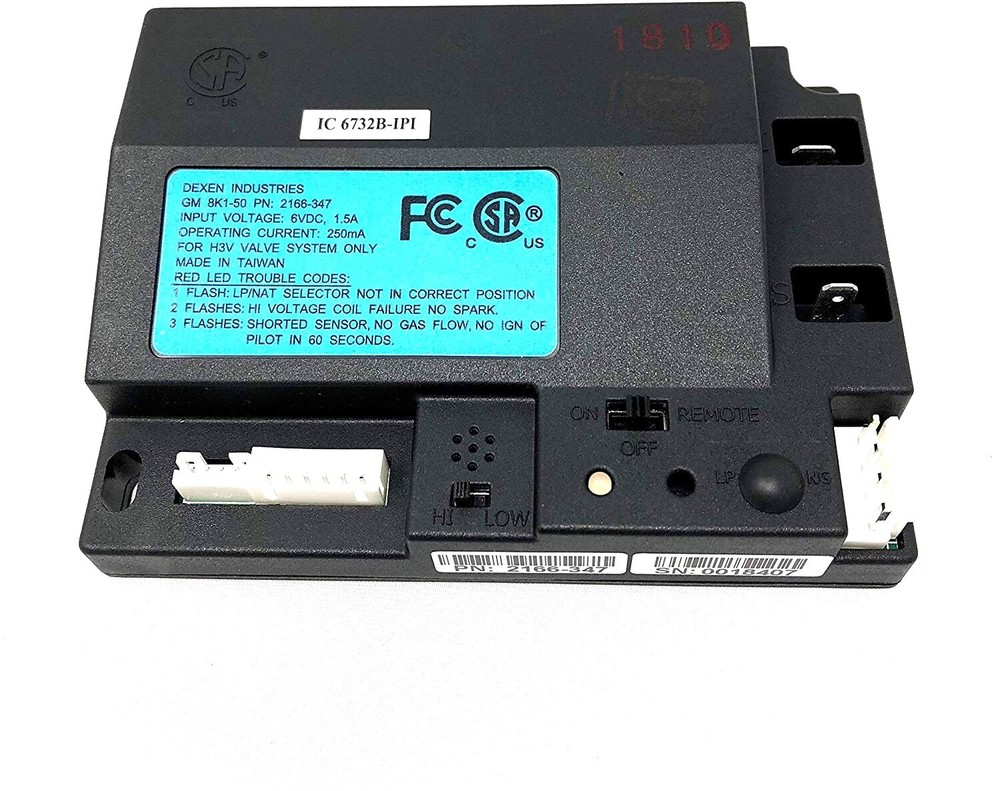 Hearth and Home Technologies HHT IPI Control Module (2166-347)