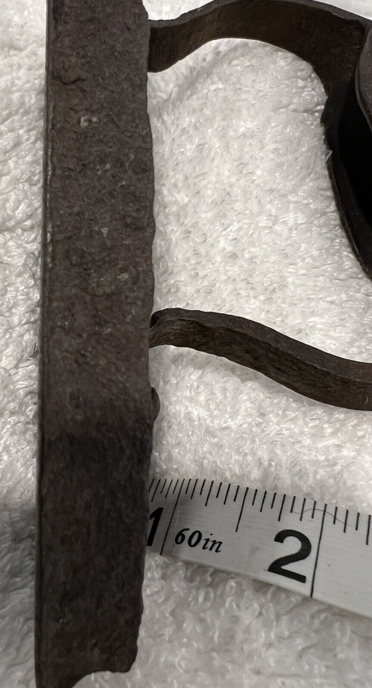Antique Cast Iron Primitive Iron Wrought Iron Ironing Tool Fire Pit Iron OLD