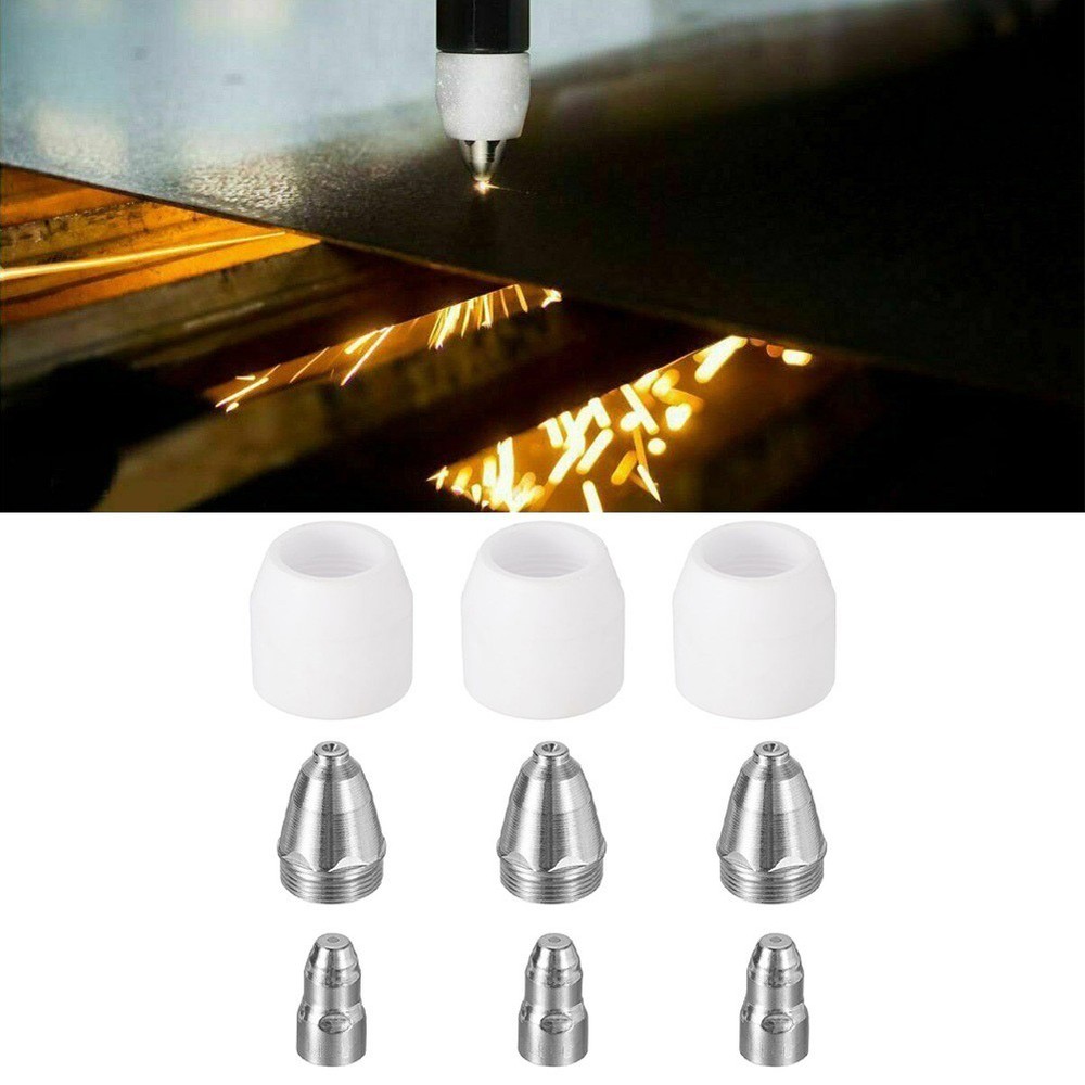 Comprehensive 9pcs Plasma Cutting Accessories for P80 to Enhance Performance