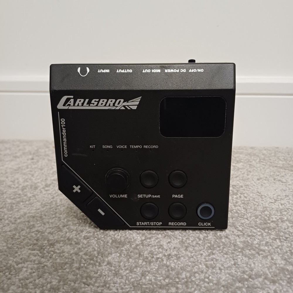 Carlsbro CSD100 Electronic Drum Kit - Black