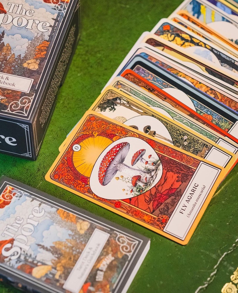 The Spore Tarot Deck & Nature’s Guidebook- Four Sigmatic