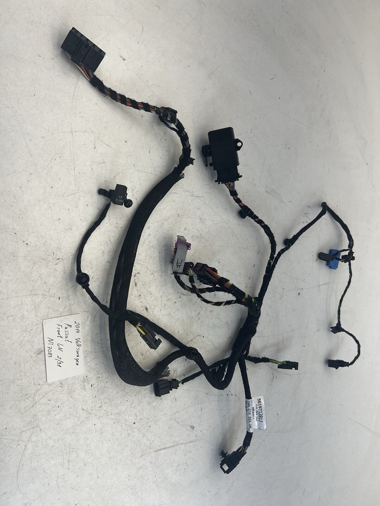 2012-2015 Volkswagen Passat Front Left Seat Wire Harness OEM.