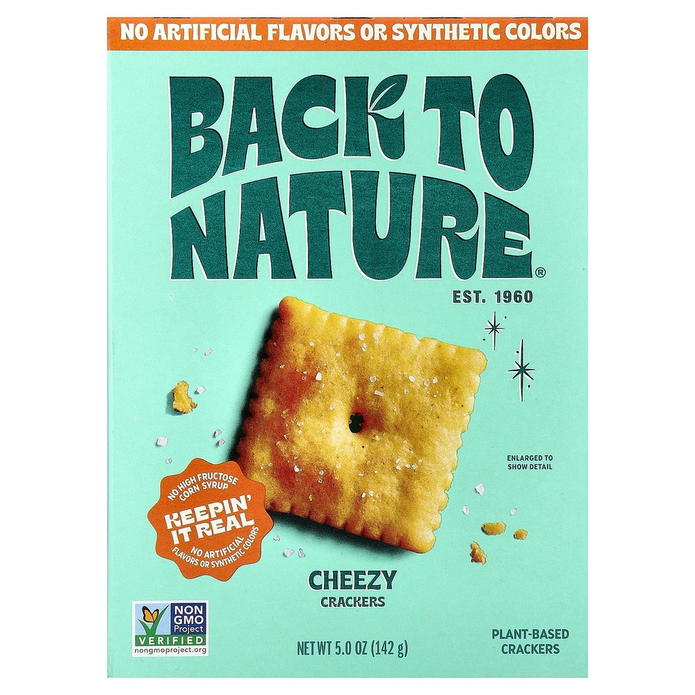 Crackers, Cheezy, 5 oz (142 g)