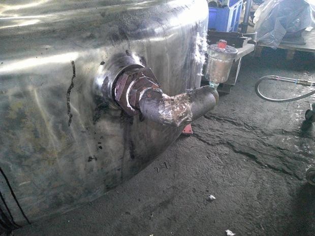 300 gallon Stainless Steel Jacketed Kettle