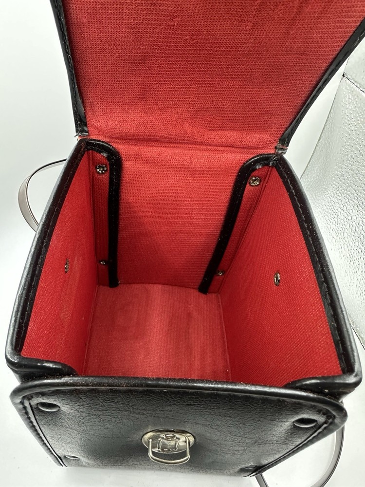 Vintage Polaroid Land Camera “The Button”, Strap, Case, Flash Bar “Untested”
