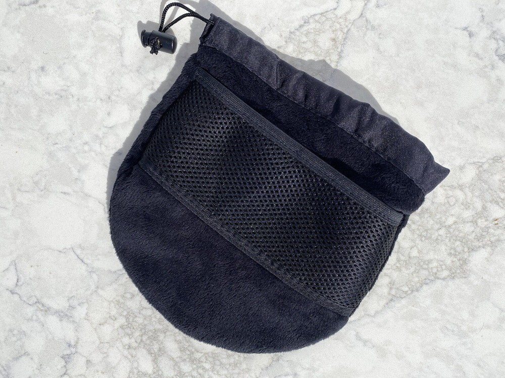 Skullcandy Black Soft Inside Drawstring skull Engraved Front Dustbag