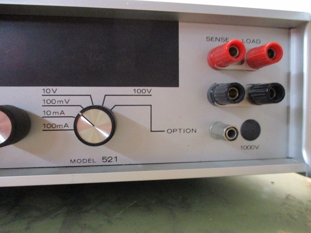 EDC Model 521 Programmable DC Calibrator Untested For Parts Only [18-.5]