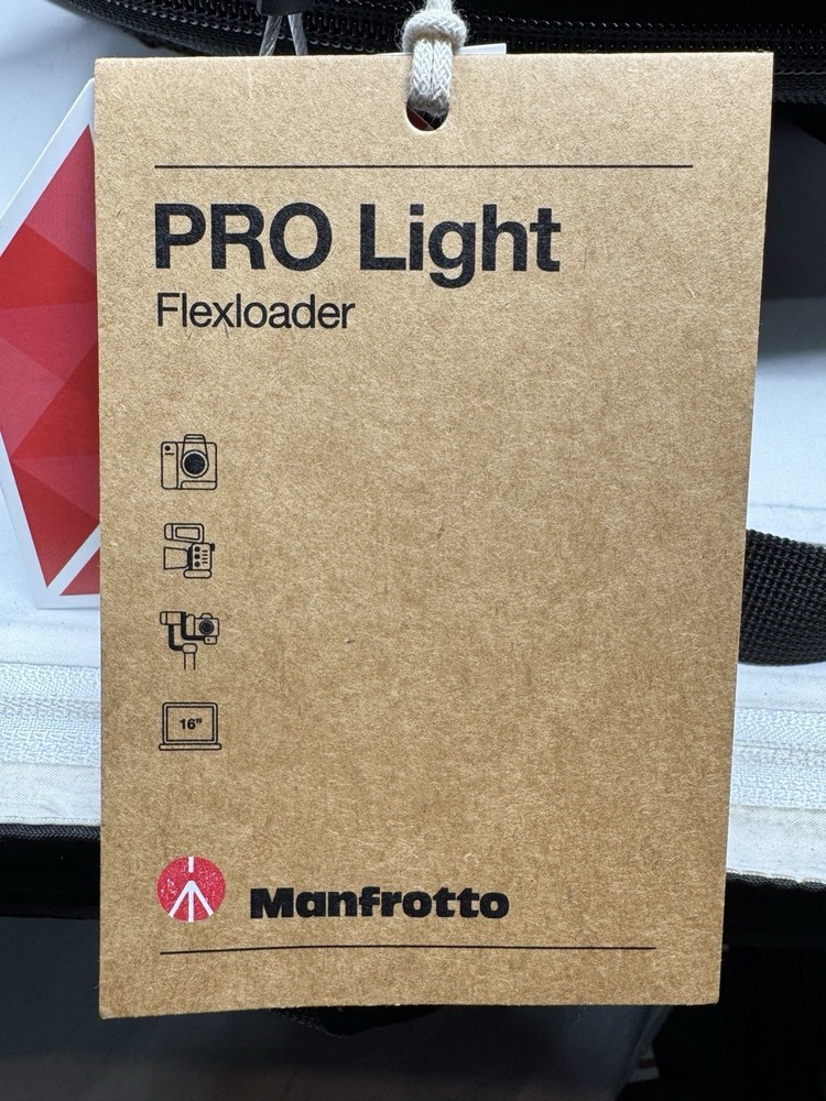 Manfrotto Pro Light Flex Loader 26.5L Camera Backpack (Large) - see photos