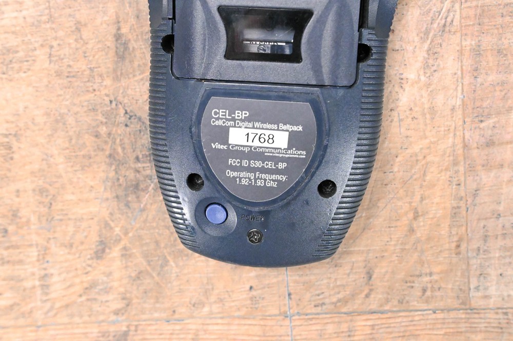 Clear-Com CEL-BP Cellcom Digital Wireless Beltpack CG000SV