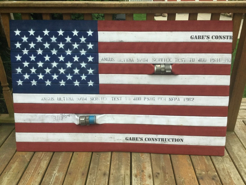 Fire Hose Flags