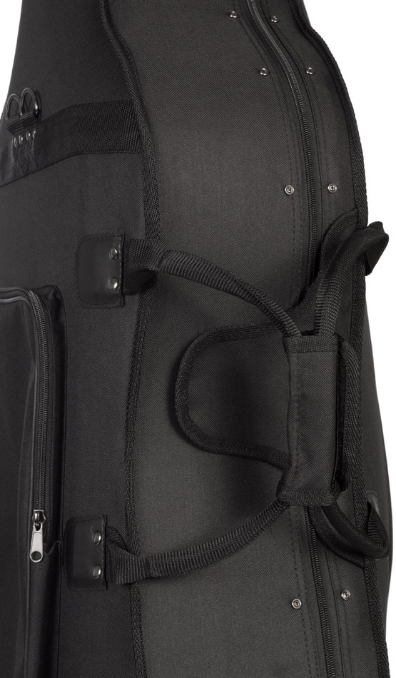 Foam Cello Case Classic 1/2 M-case Black - Beige