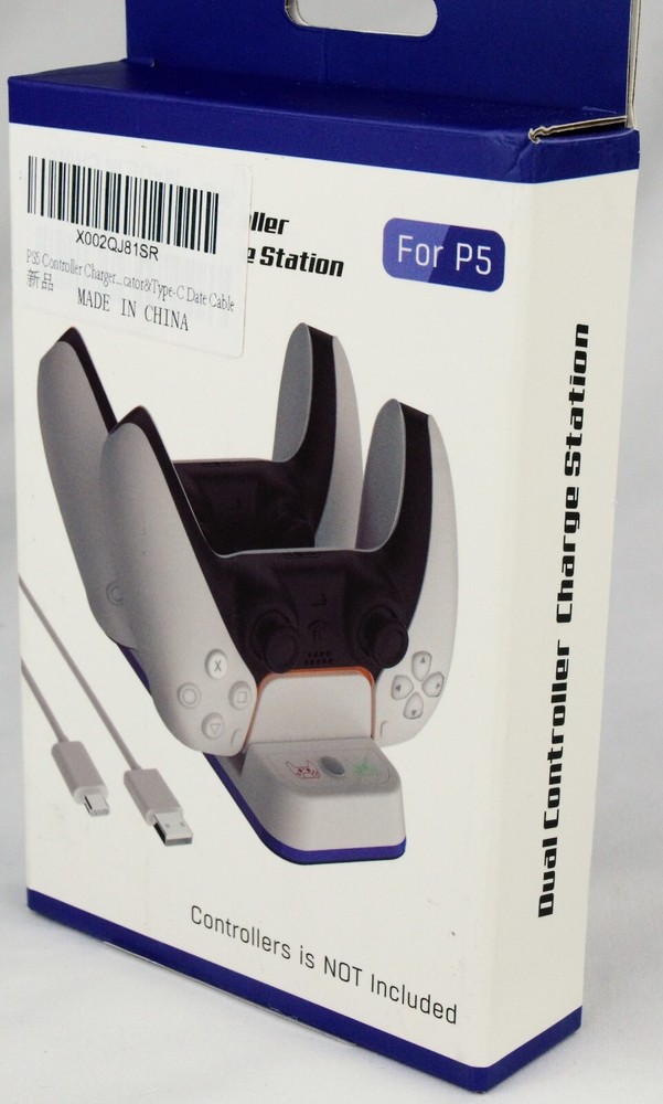 JYS Dual Controller Charging Station for PS5 Includes Power Supply