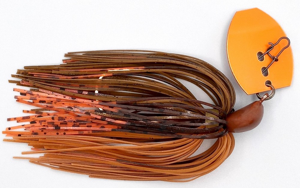 Custom Bladed Shaker Swim Jig ~ New ~ Mud Bug 3/8 oz