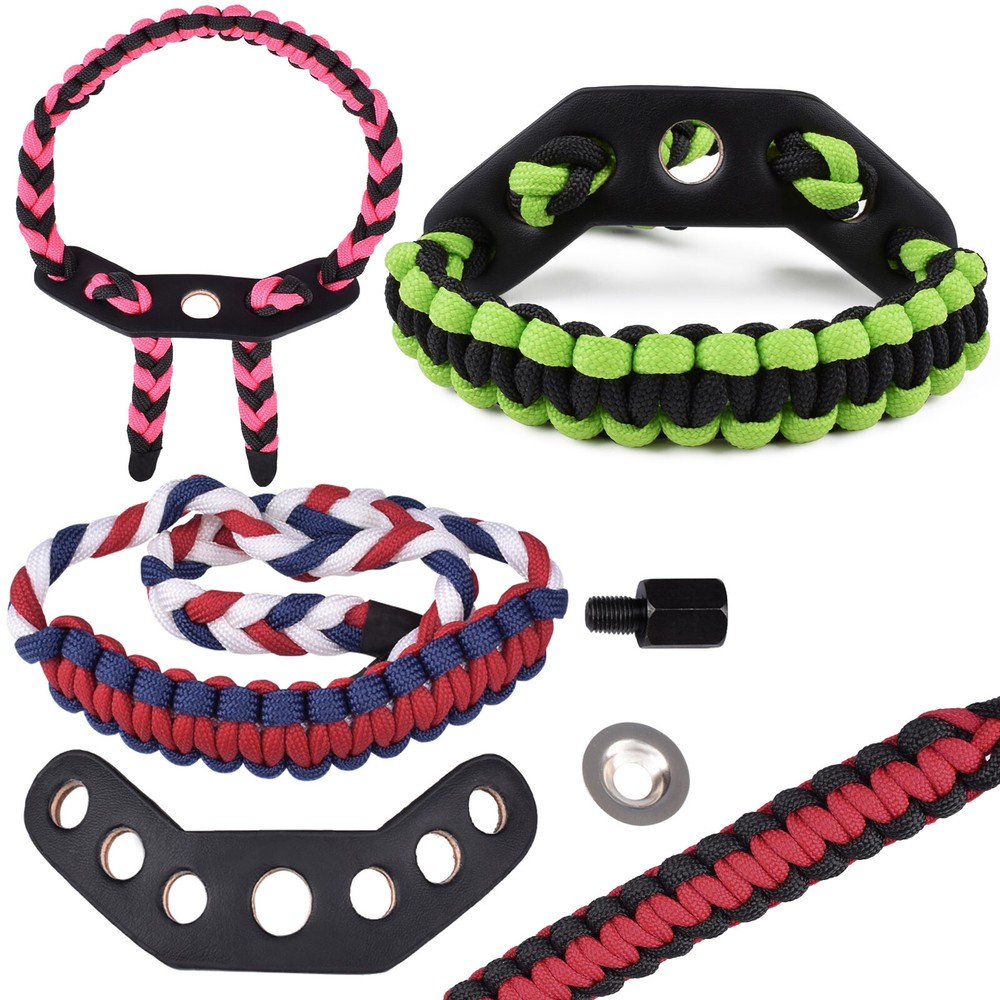 Bow Wrist Sling Rope Strap Hunting Shooting Archery Accessories Easy Adjustable