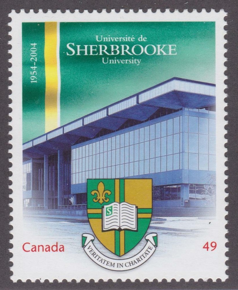 Canada 2004 #2033 Université de Sherbrooke - MNH