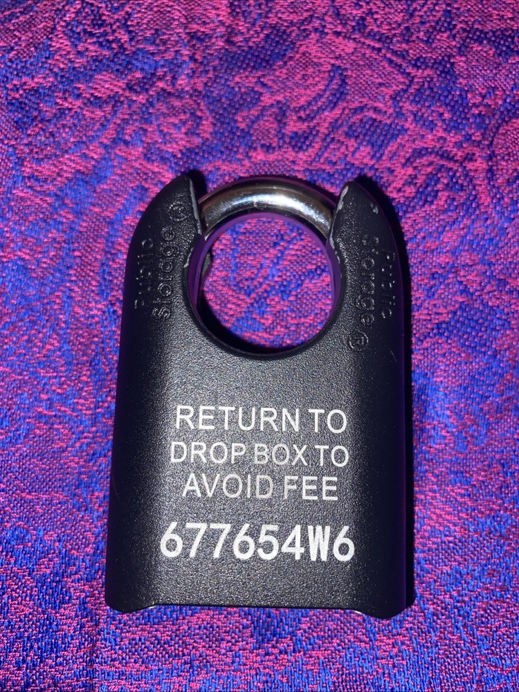 Public Storage High Collar Combination Lock