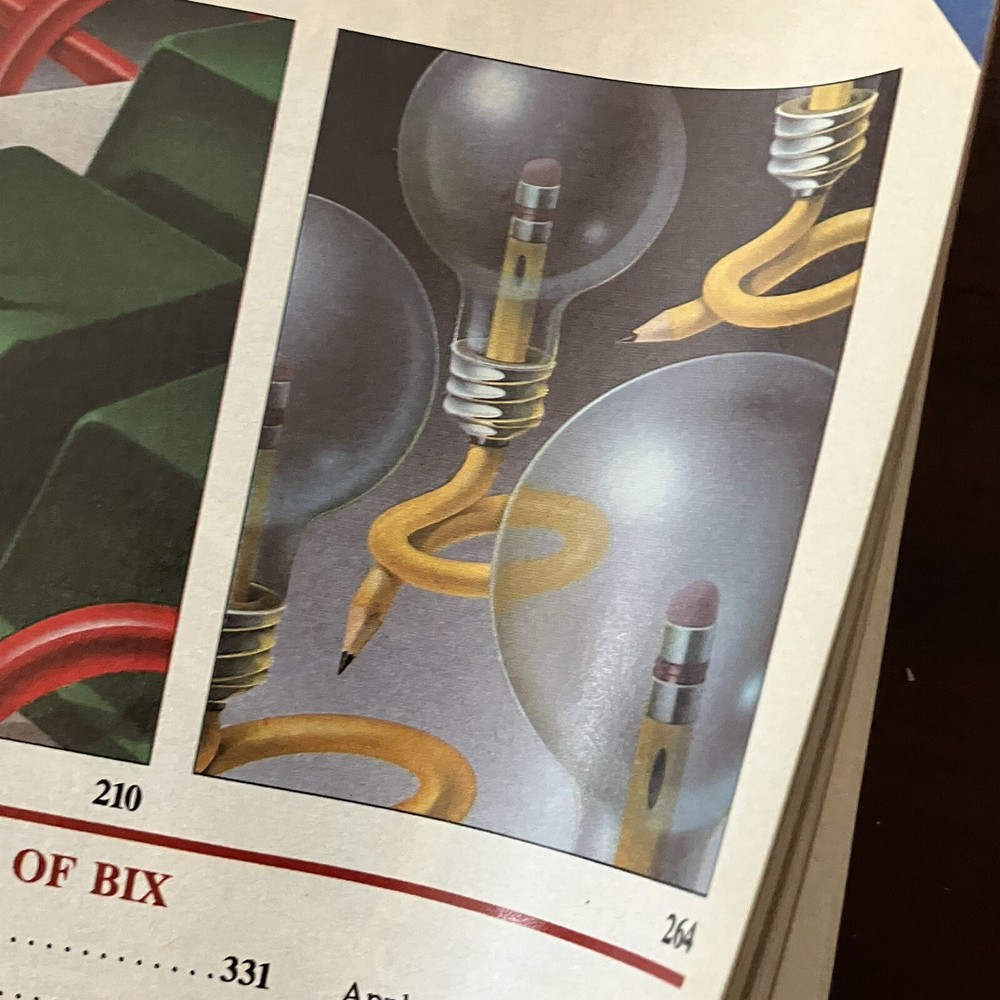 February 1987 Byte computer magazine Wood Computer School Desk Cover