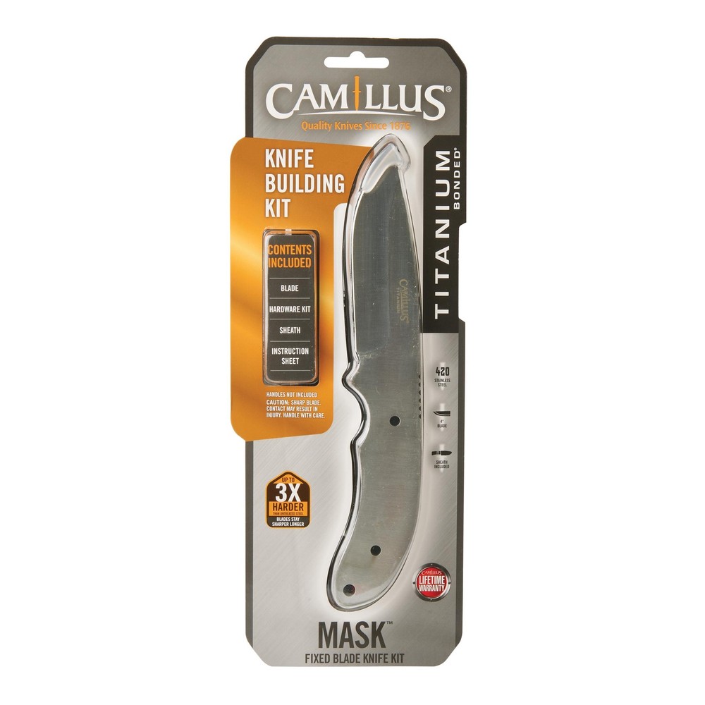 Camillus Mask Fixed Blade Knife Kit – Handle Material Sold Separately