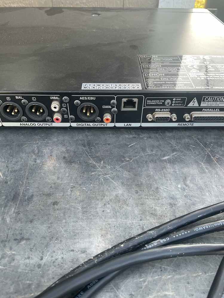 Denon DN700R Network SD/USB Recorder-Used Tested Working