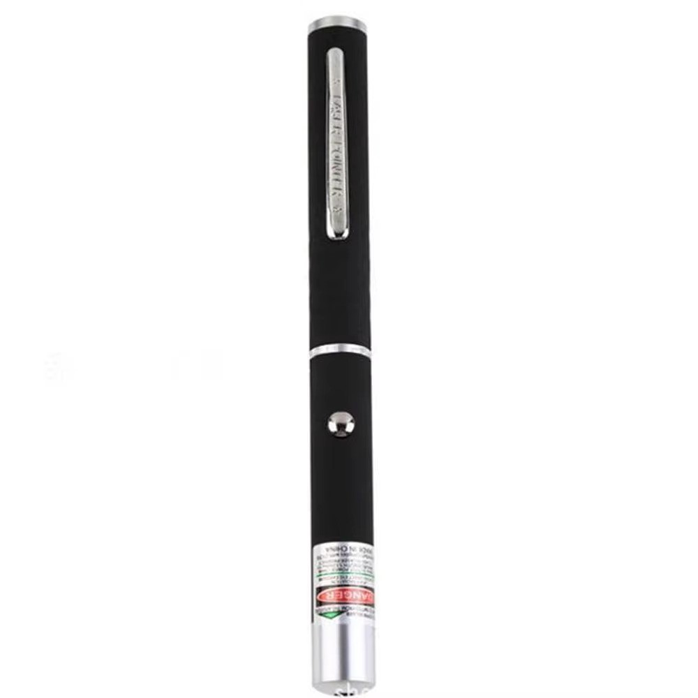 2-in-1 Cat Laser Pointer LED Torch USB Rechargeable Kitten Training Toy Keychain
