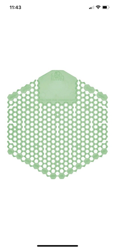 Fresh Products Wave 2.0 Urinal Screen Herbal Mint 10-Pack