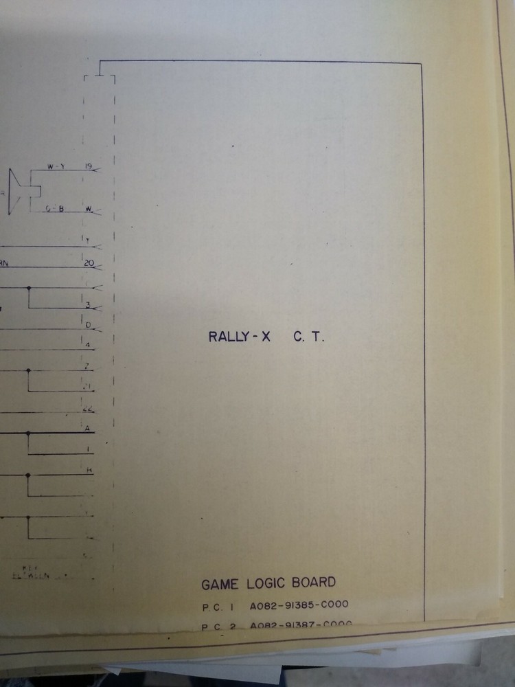 Rally X Cocktail Table Schematics - Midway #20