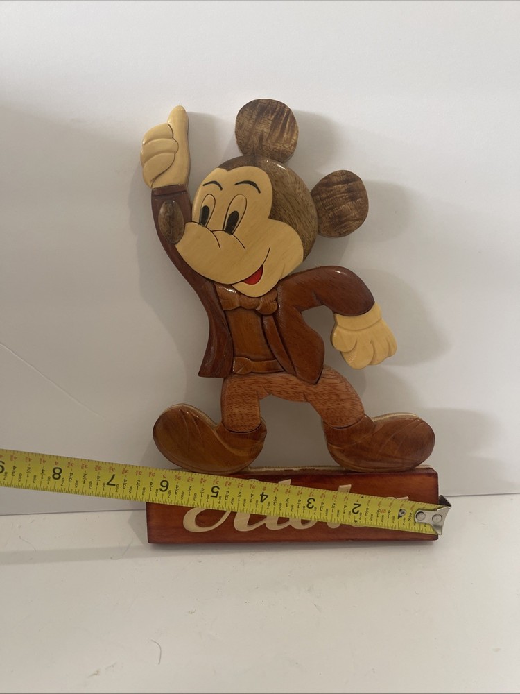 Mickey Mouse Aloha Wood Sign