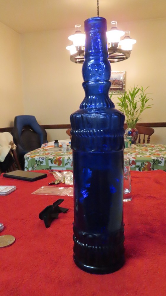 Blue Glass Bottle