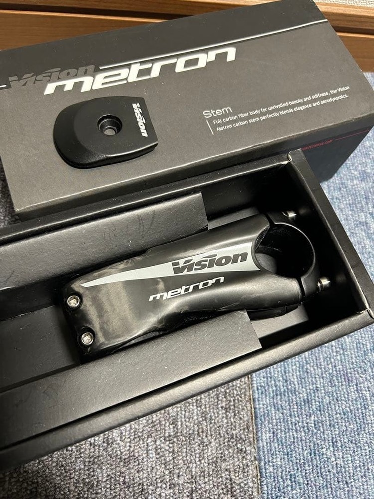 vision metron stem 90mm carbon titanium bolt